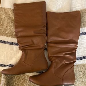 Soda Tan Boots. Size 7. Never worn.